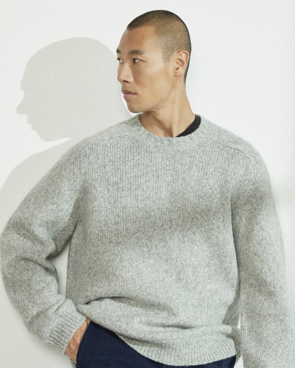 The Cloud Crewneck Sweater | Heathered Grey – Everlane