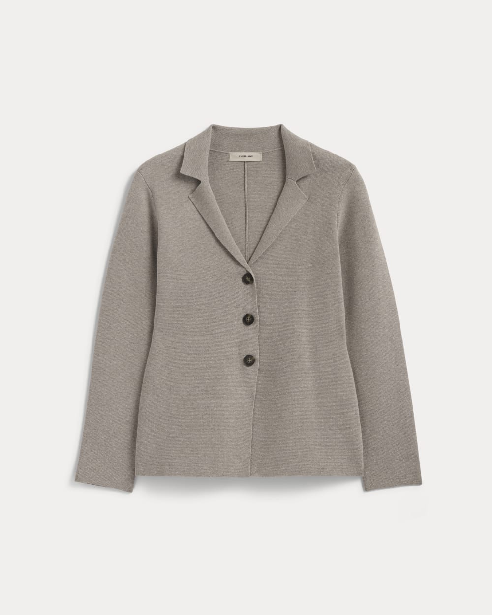 womens-knit-blazer-light-heathered-grey | alt