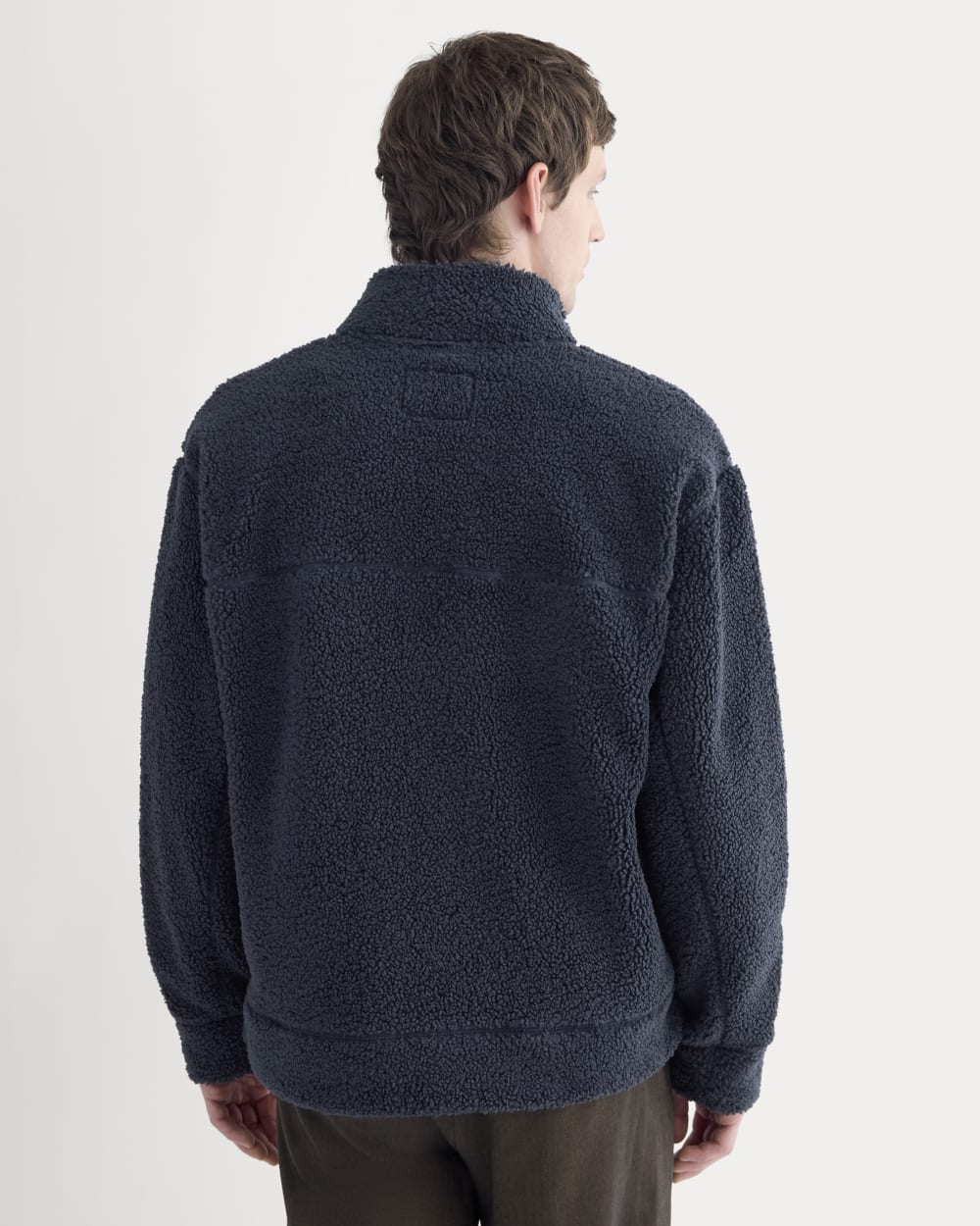 ReTrack Fleece Zip-Up | Deep Navy – Everlane