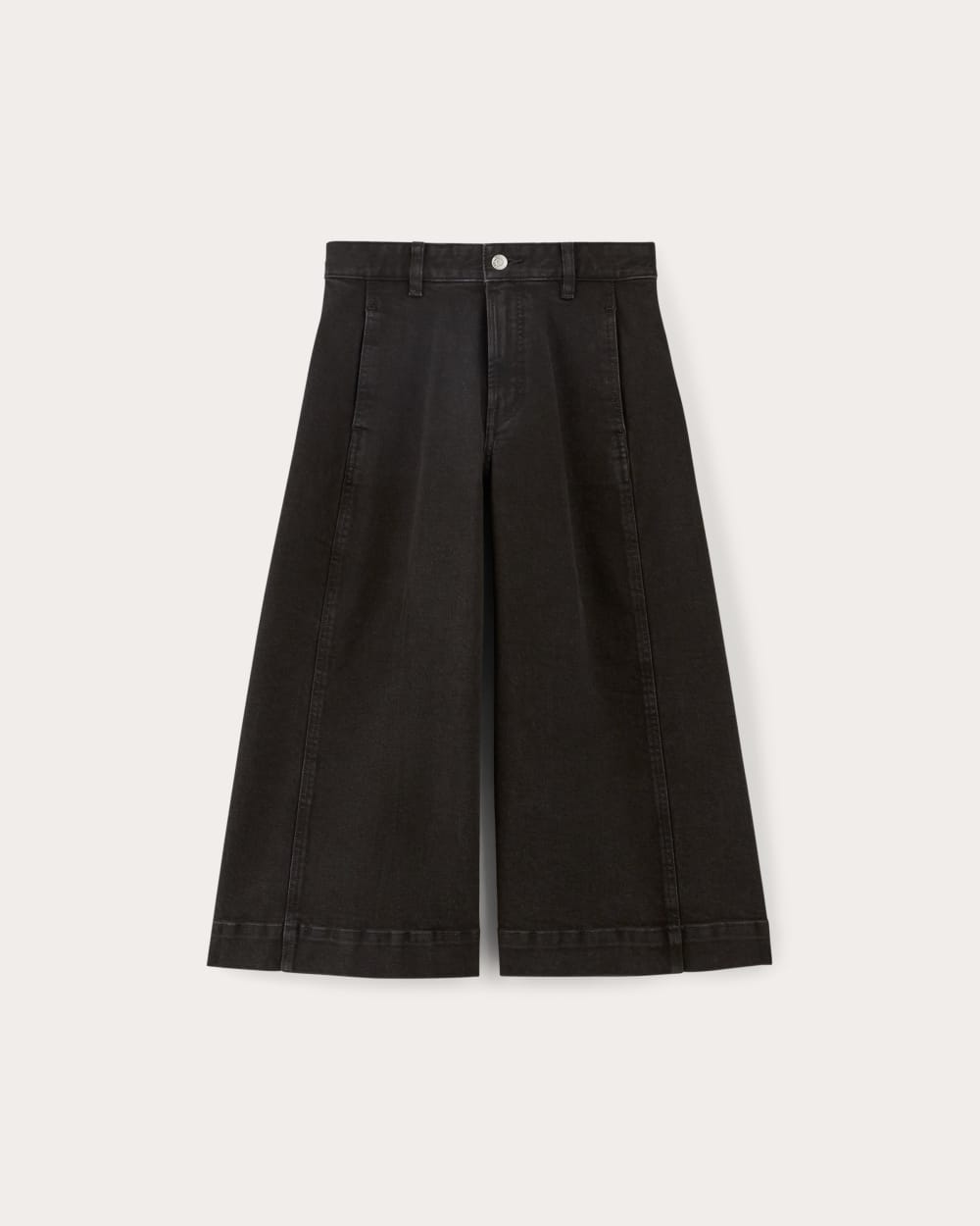 The Denim Culotte | Tumbled Black – Everlane
