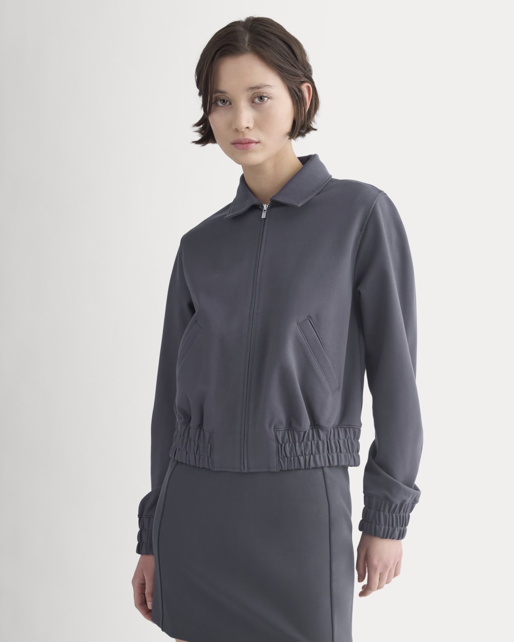 womens-ponte-aviator-jacket-graphite | primary