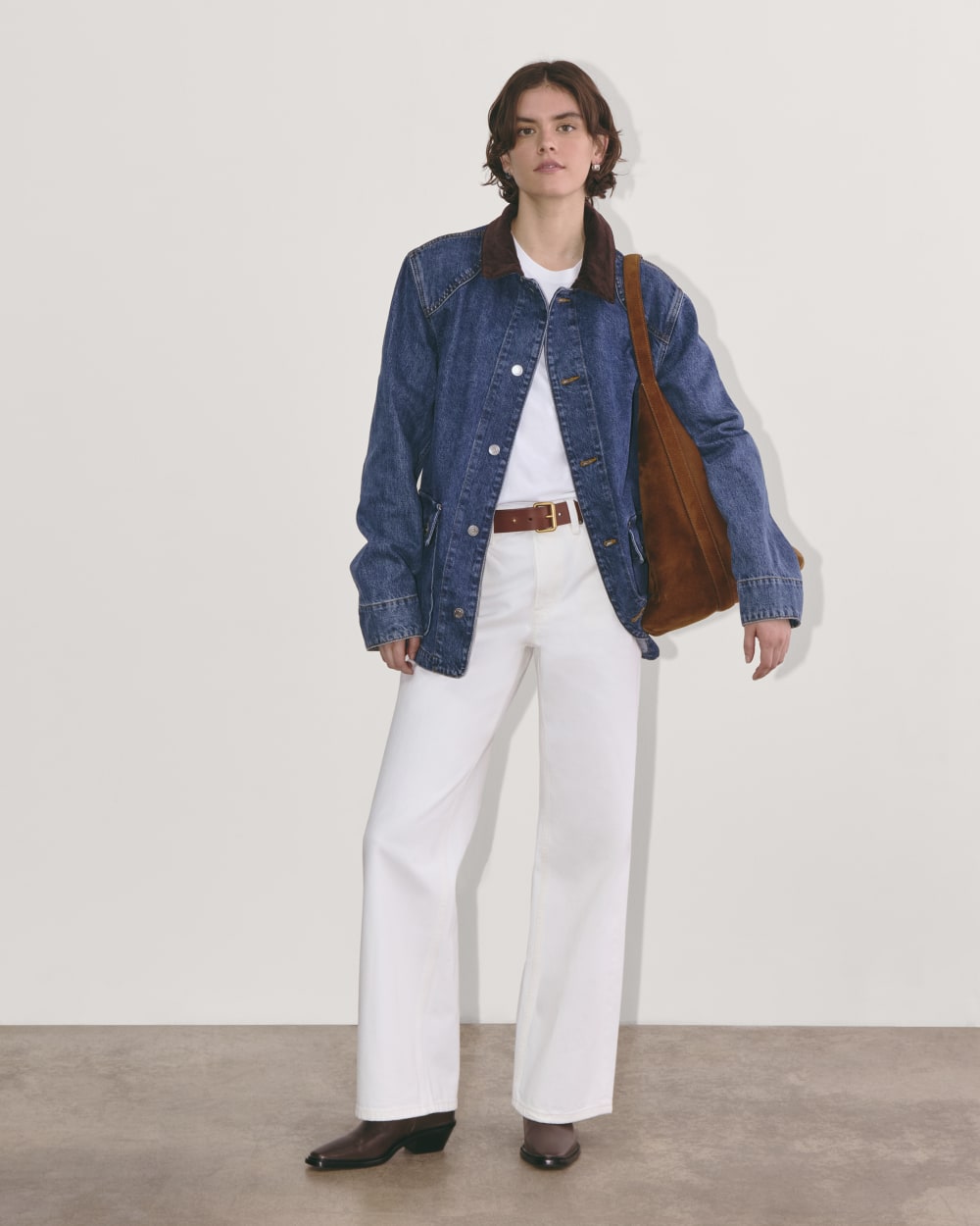 The Unisex Denim Ranch Jacket | Deep Atlantic – Everlane