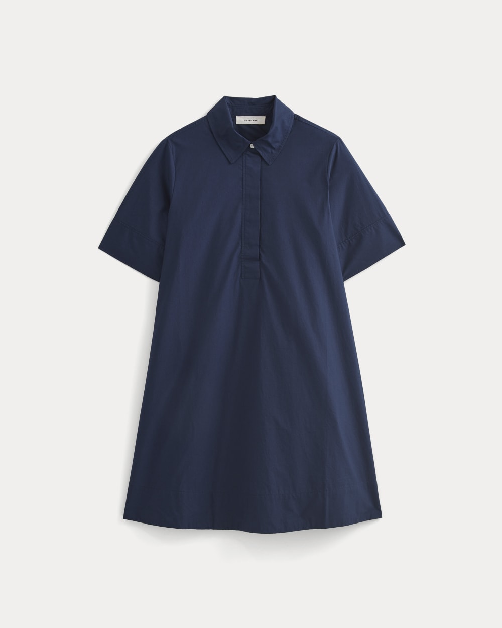 womens-popover-mini-shirtrdress-cotton-navy | alt