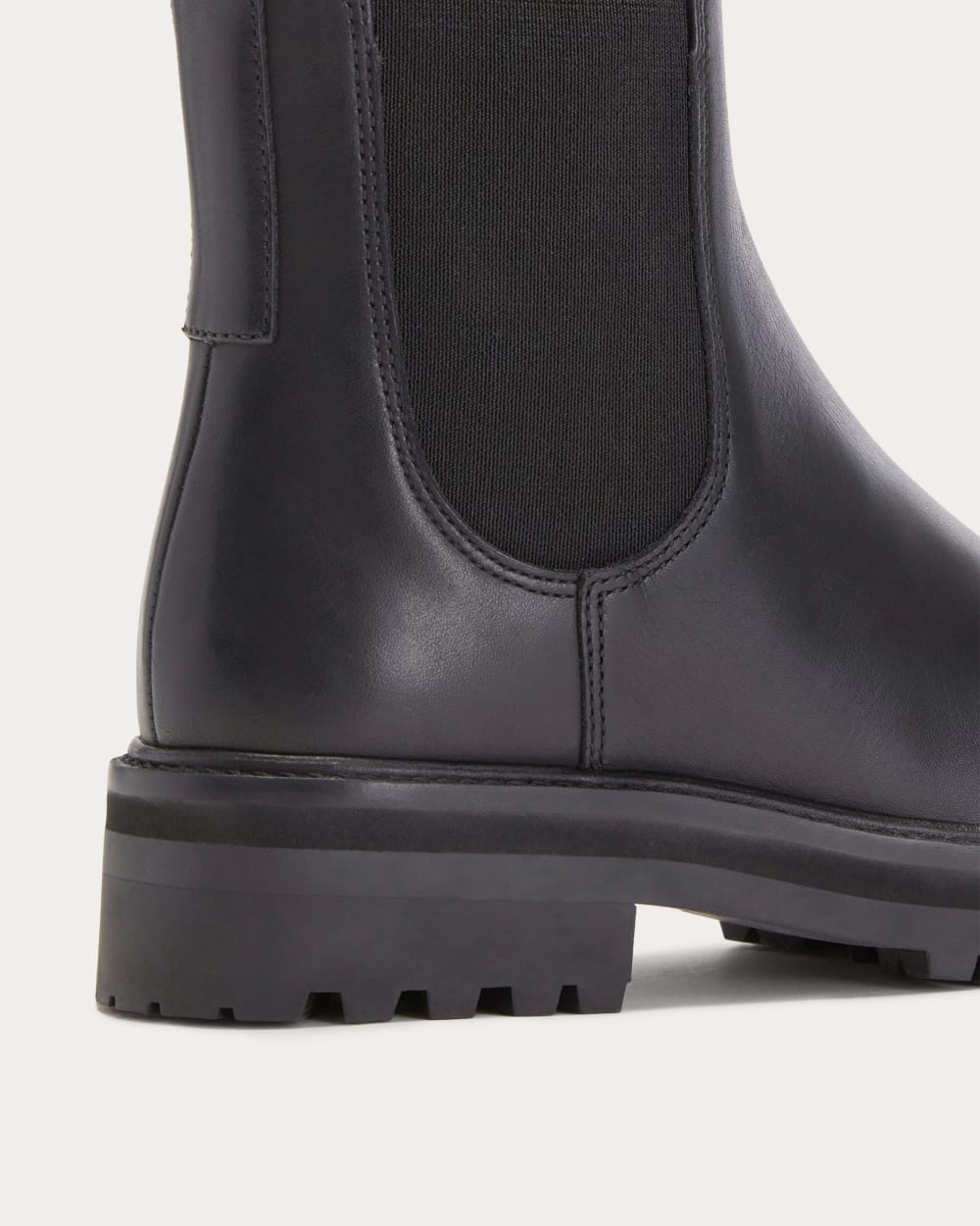 The Lug Chelsea Boot Black – Everlane - Main Image