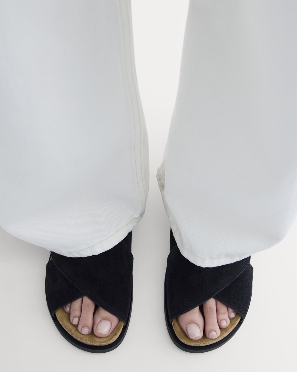 womens-suede-crossover-sandal-black