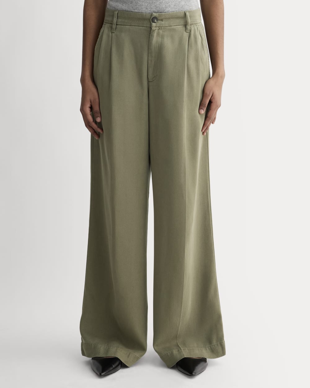 womens-tencel-twill-pleated-chino-kalamata