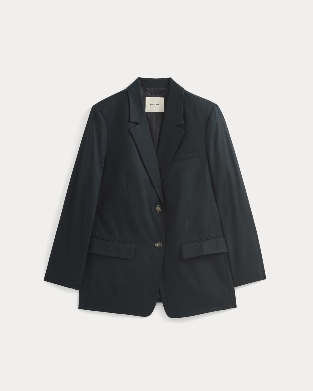womens-tencel-oversized-blazer-classic-navy | primary
