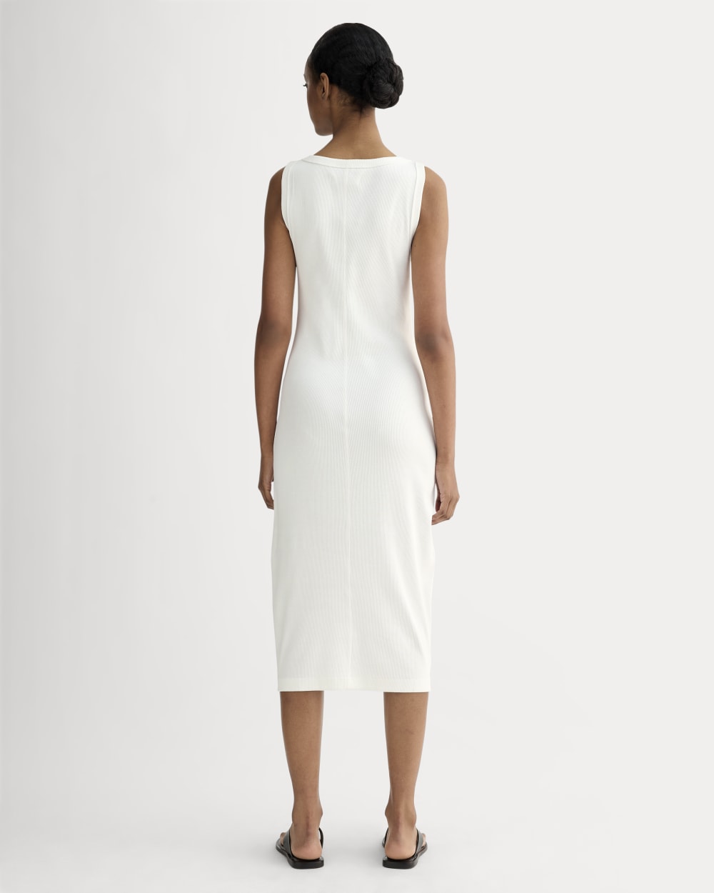 white tank maxi dress The Selfie Tank Dress