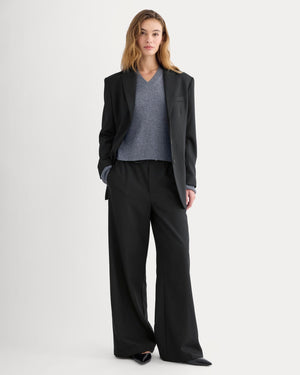 The Pull-On Trouser in Tailor Twill | Black