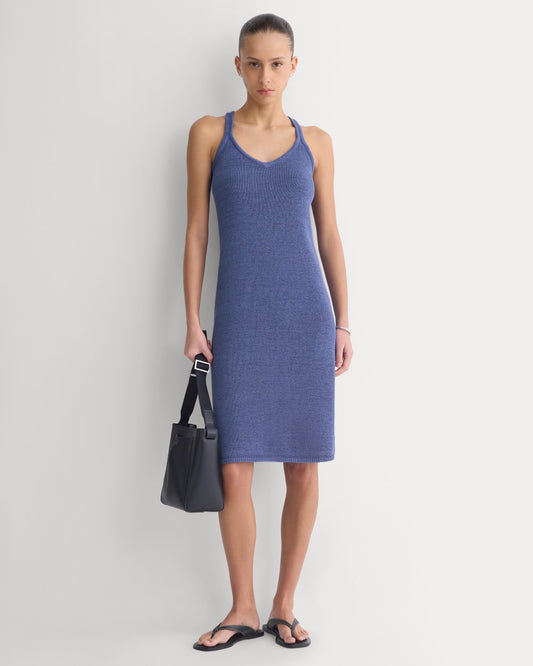 womens-sweater-racerback-midi-dress-blue-dusk | primary