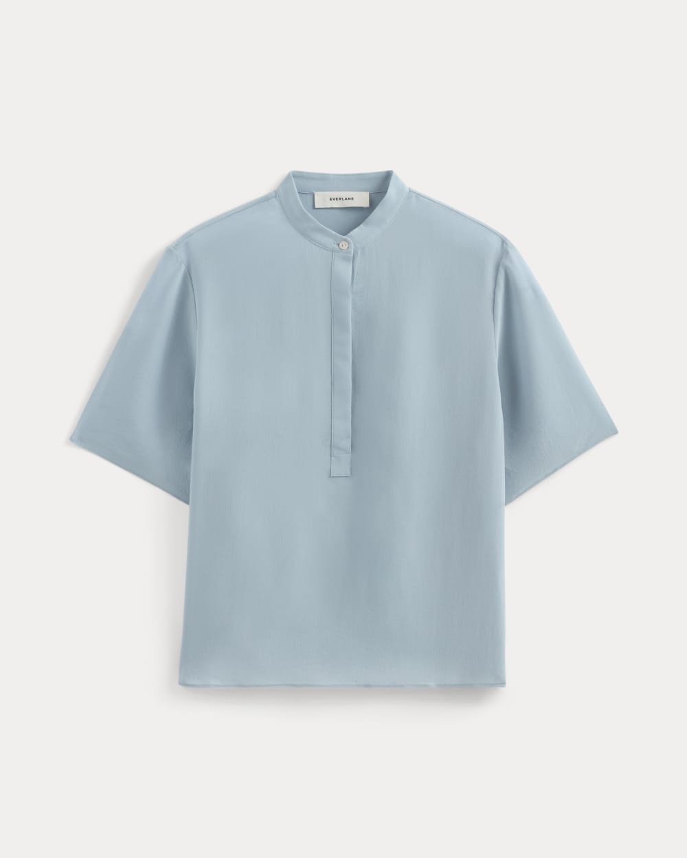 womens-washable-silk-ss-popover-top-soft-blue | alt