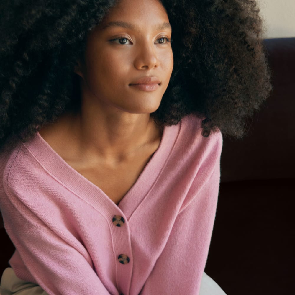The Cashmere Cardigan | Bubblegum – Everlane