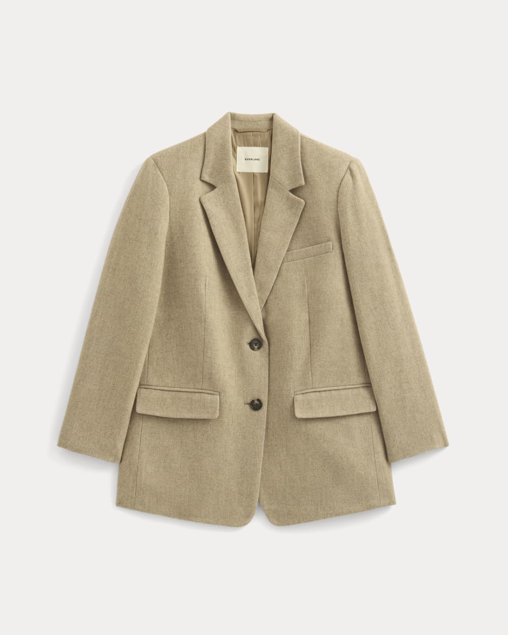 womens-oversized-blazer-taupe-herringbone | alt