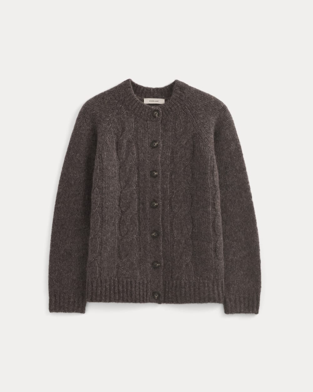 Cloud Cable Cardigan | Heathered Burgundy – Everlane