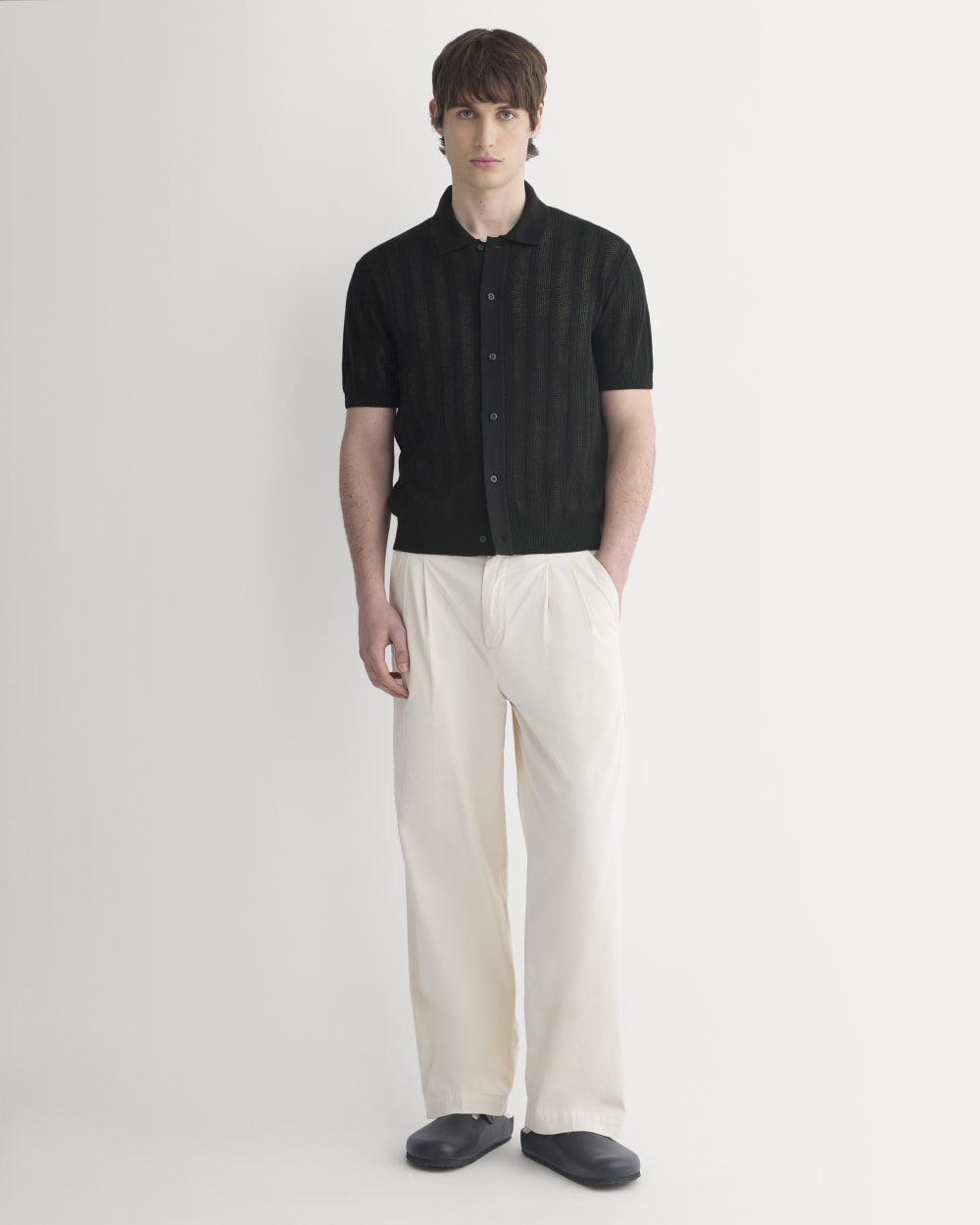 mens-textured-knit-resort-shirt-black