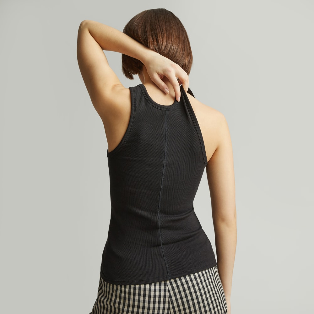 The Luxe Rib Tank | Black – Everlane