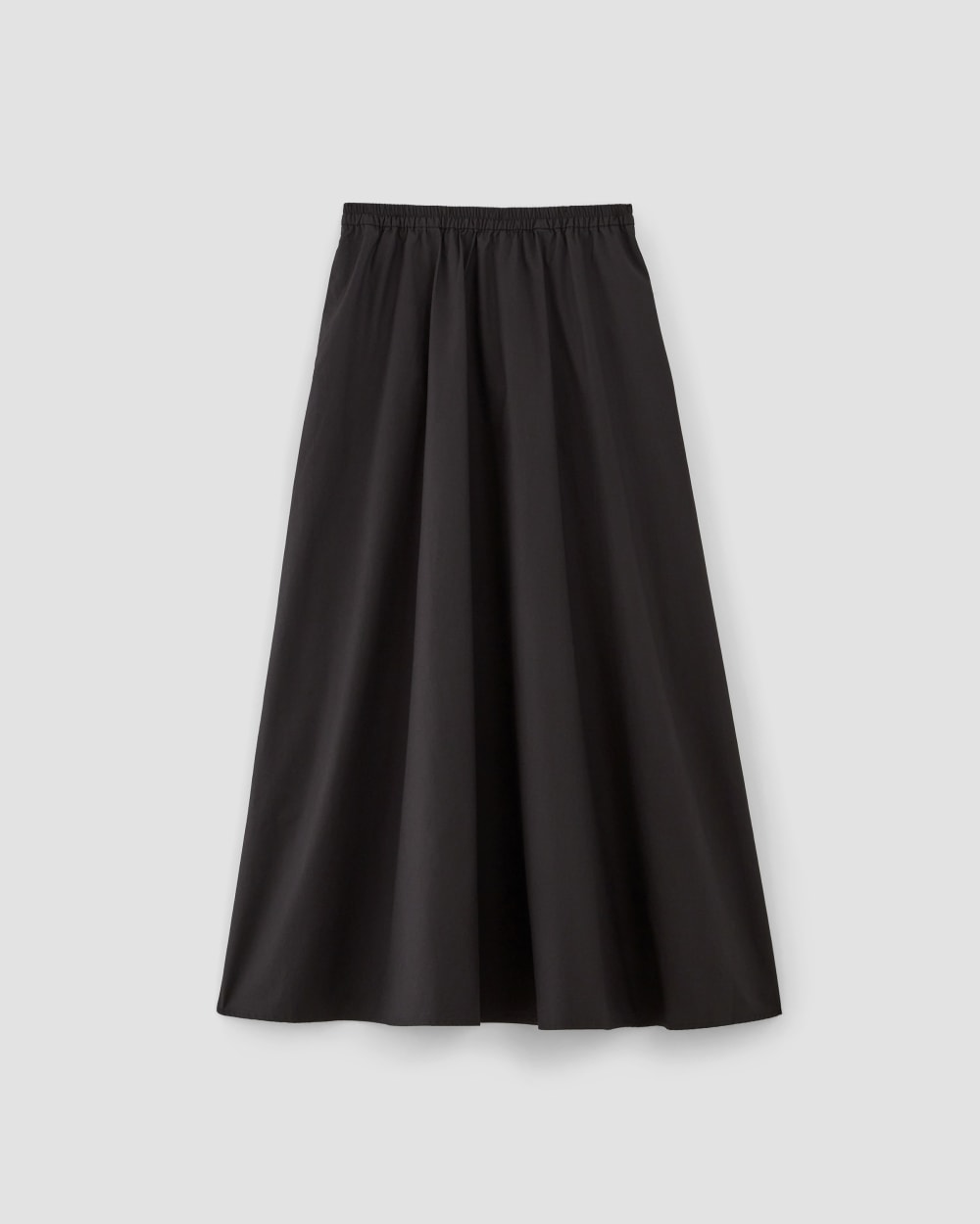 The Supima® Pull-On Maxi Skirt | Black – Everlane