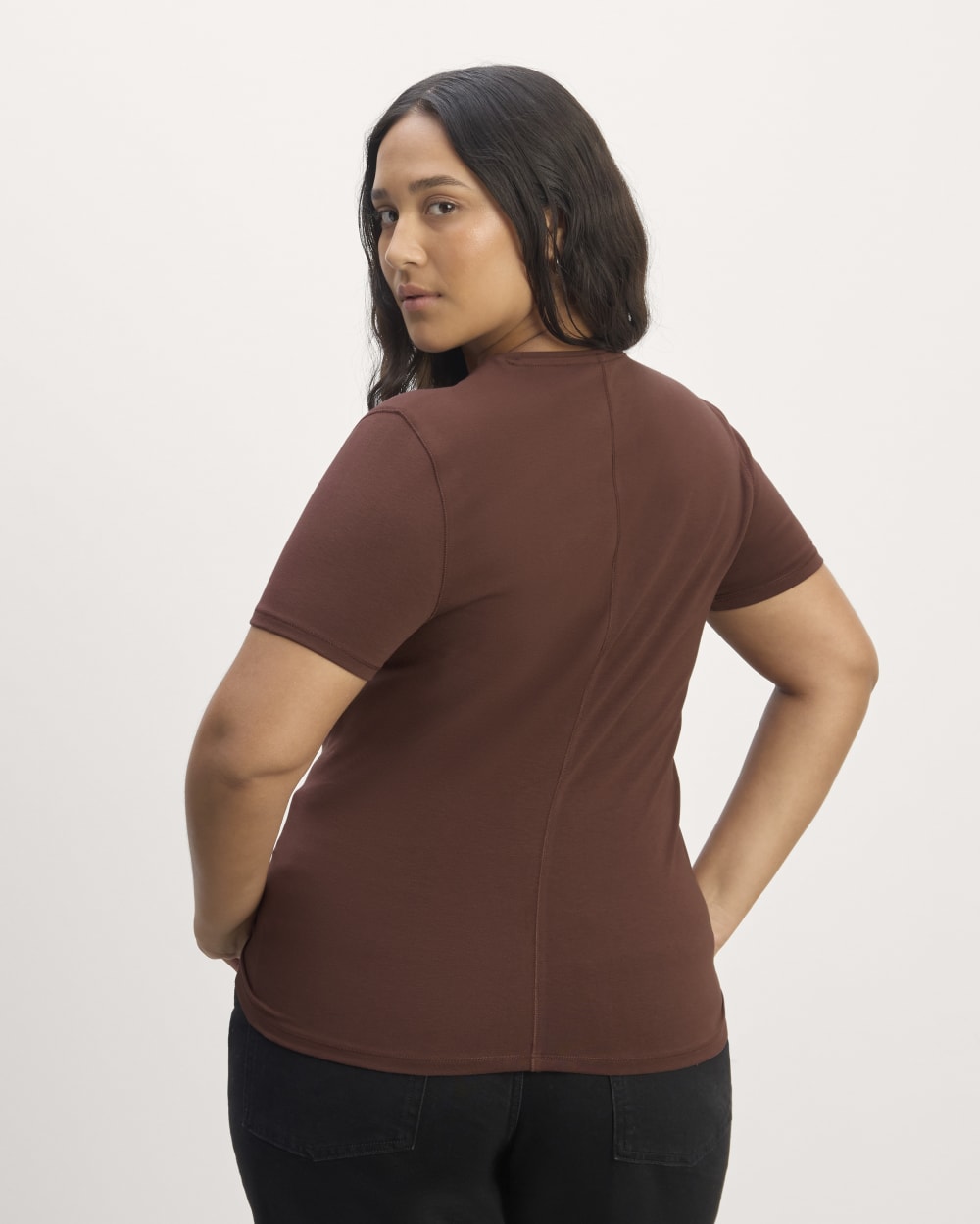 womens-supima-form-ss-crewneck-tee-dark-mahagony