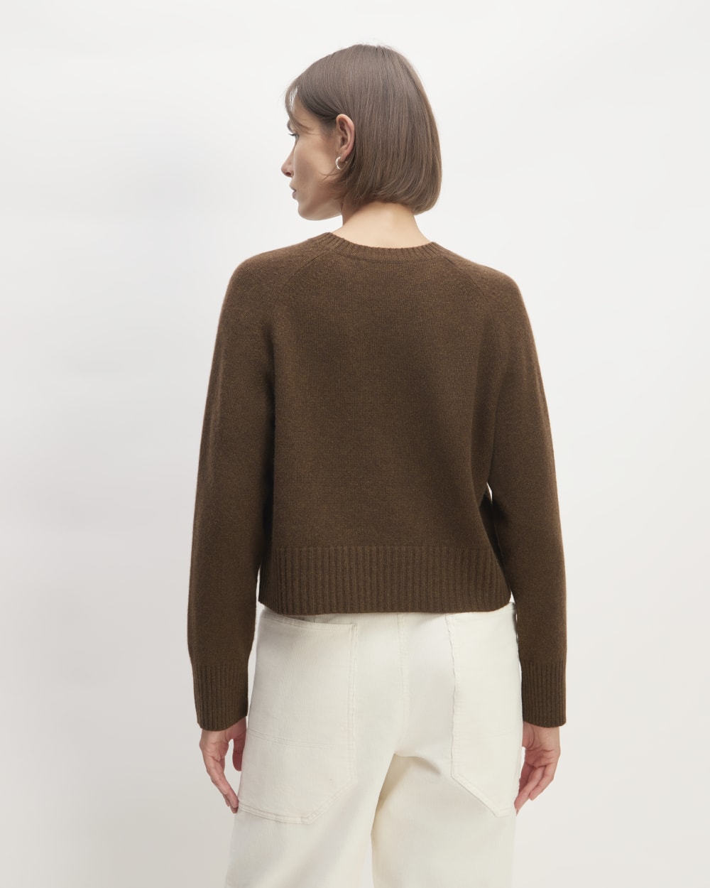 The Boxy Crew in Cashmere | Heather Cocoa – Everlane