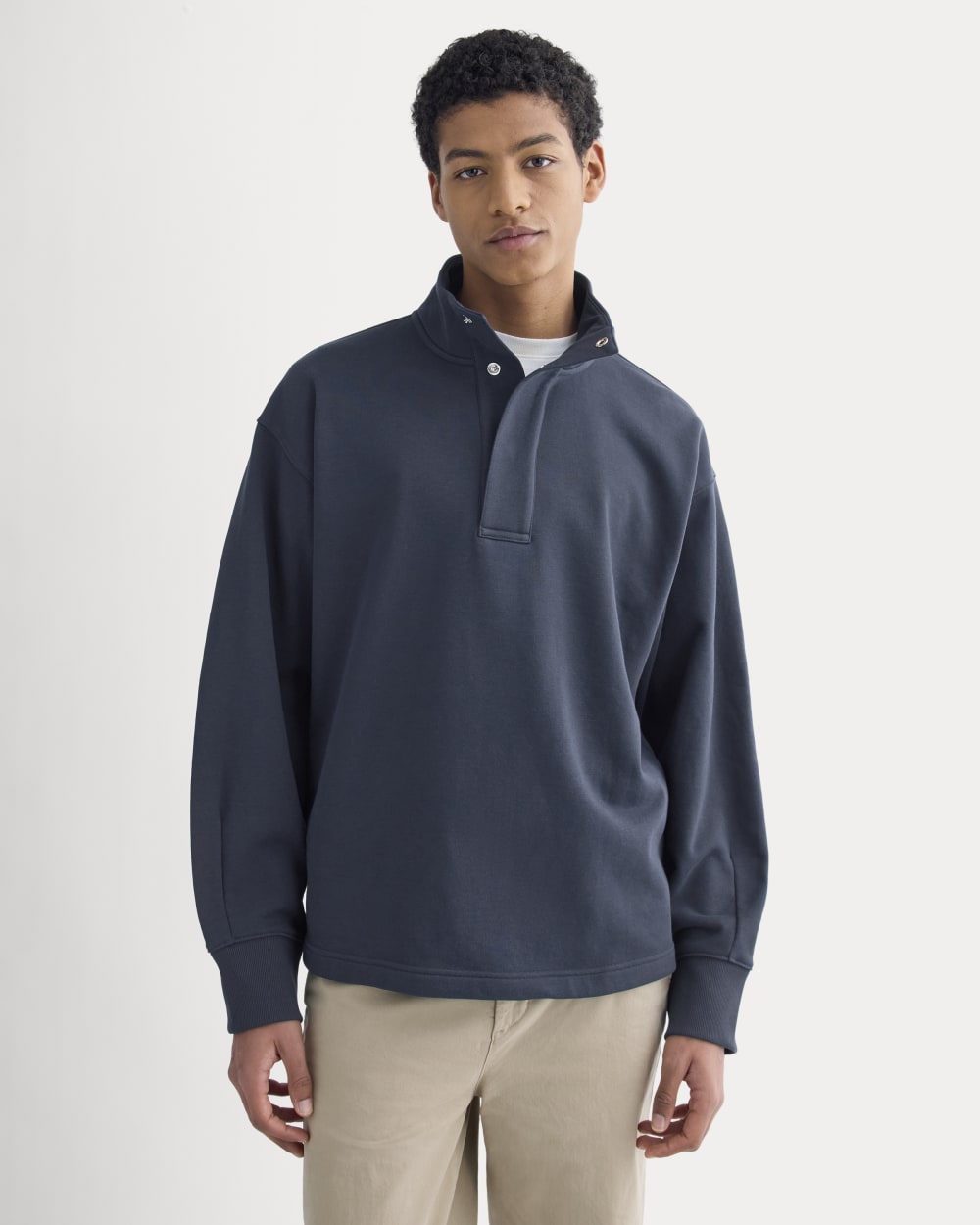 Off-Duty Terry Pullover
