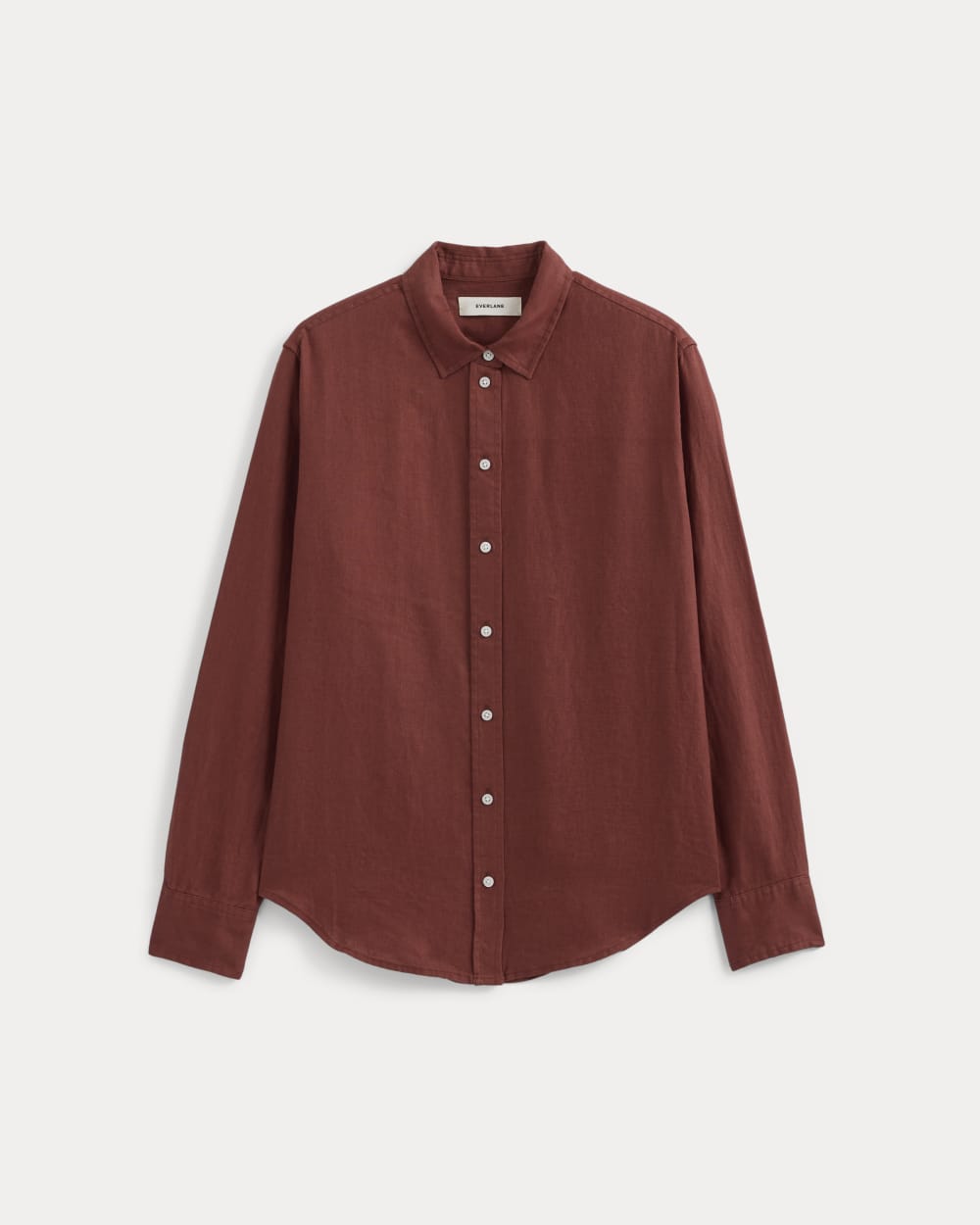womens-relaxed-linen-shirt-henna-red | alt