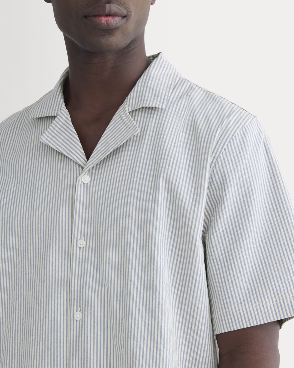 The Seersucker Resort Shirt | Dutch Blue / Natural – Everlane