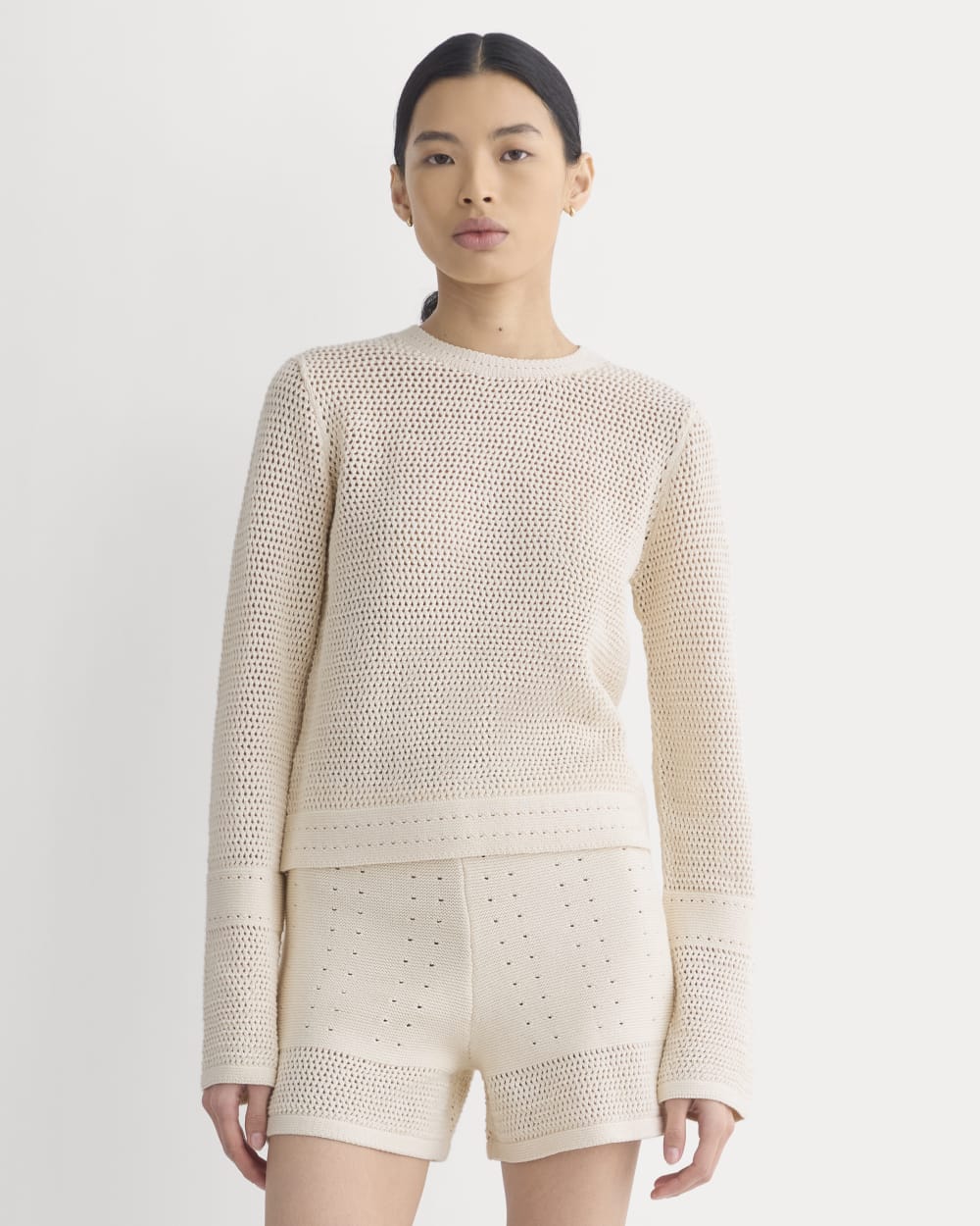 womens-open-knit-ls-crew-everyday-cotton-canvas | primary