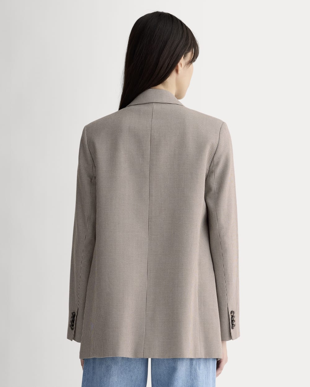 womens-tencel-oversized-blazer-deep-taupe-mini-gingham