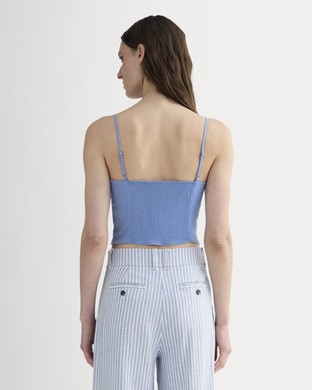 womens-seamed-top-stretch-linen-bluebell