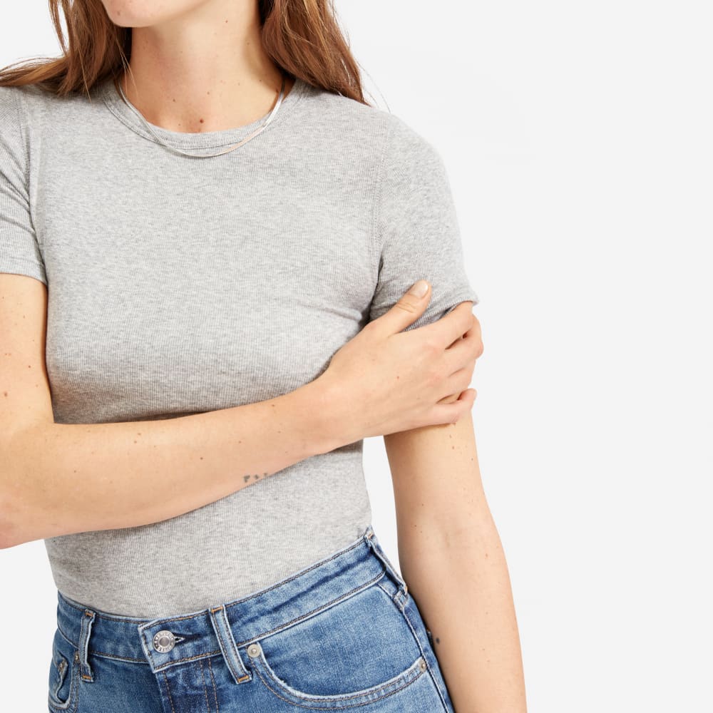 womens-ribbed-pima-crew-tee-heathergrey | alt
