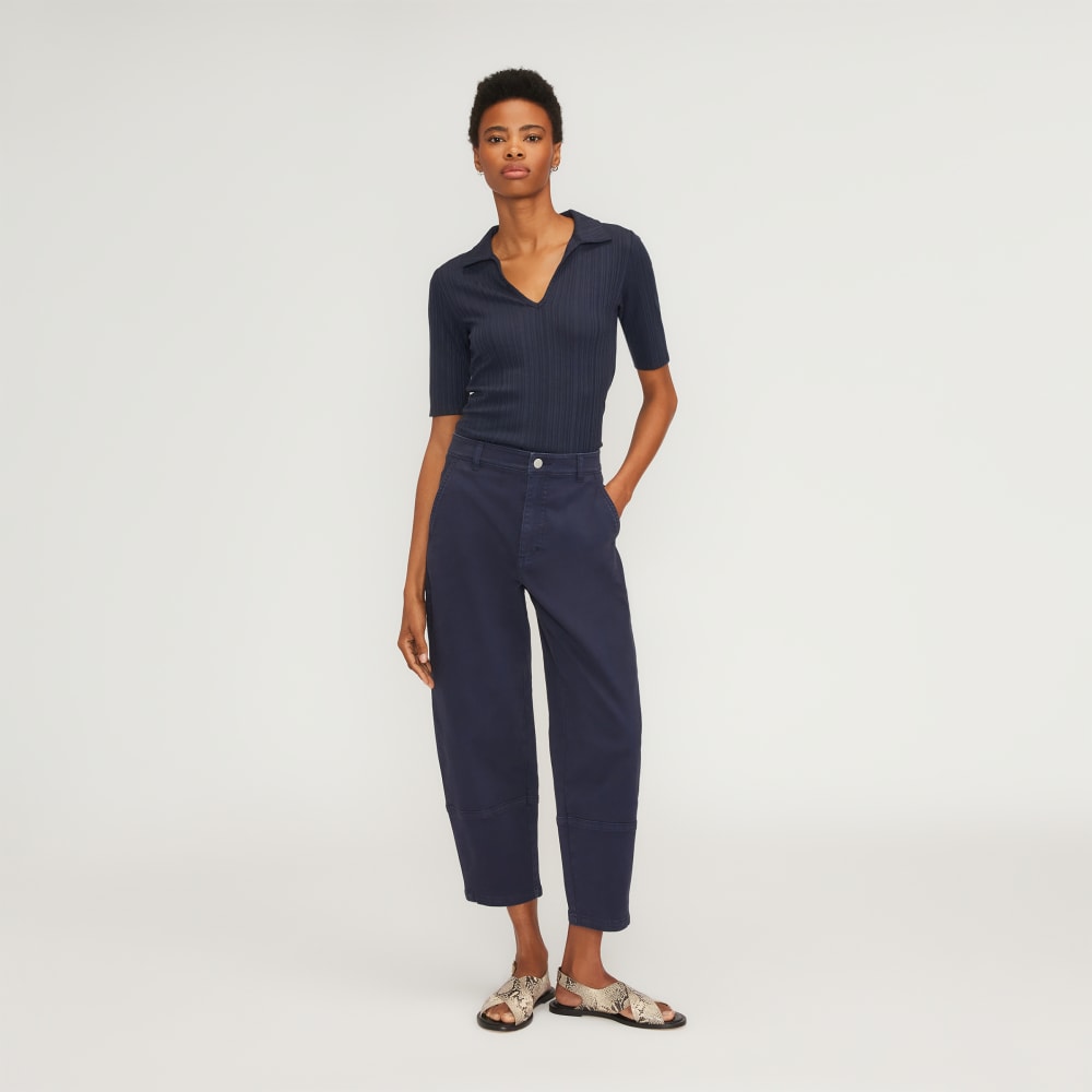 womens-riib-soft-knit-open-collar-polo-navy