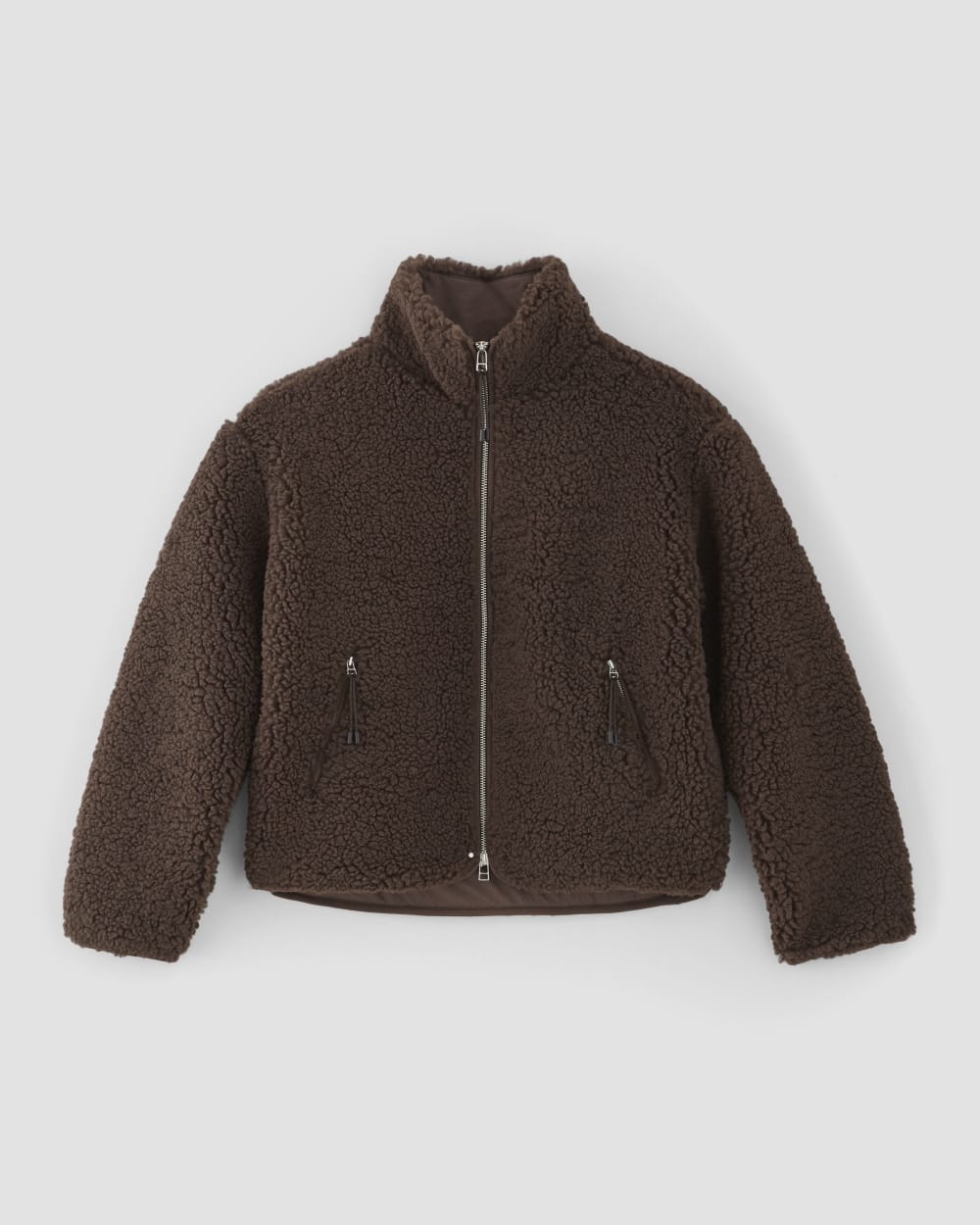 womens-renew-fleece-full-zip-earth-brown | alt