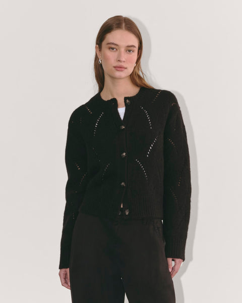 UNLIENS アンリアン　tulle 3way knit black UNLIENS アンリアン tulle 3way knit black UNLIENS アンリアン tulle