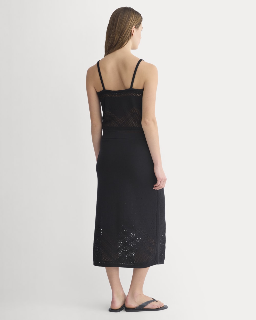 womens-lace-knit-maxi-skirt-black