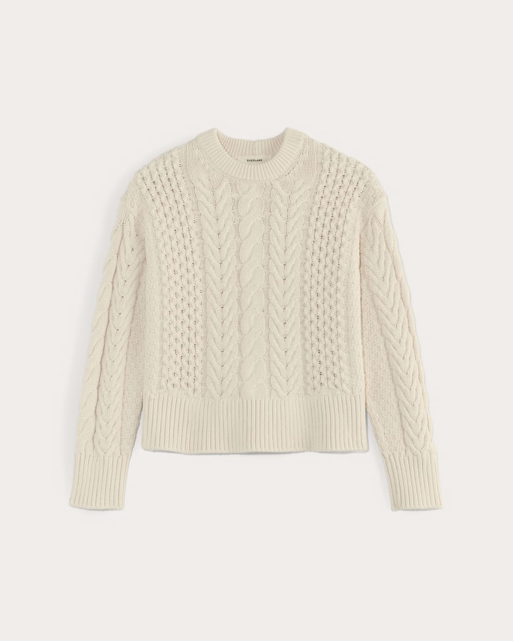 womens-organic-cotton-cable-crew-sweater-canvas | alt