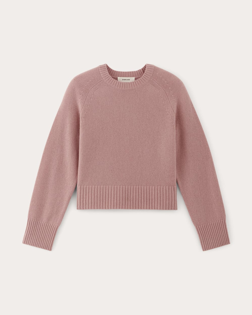 The Boxy Crew in Cashmere | Black