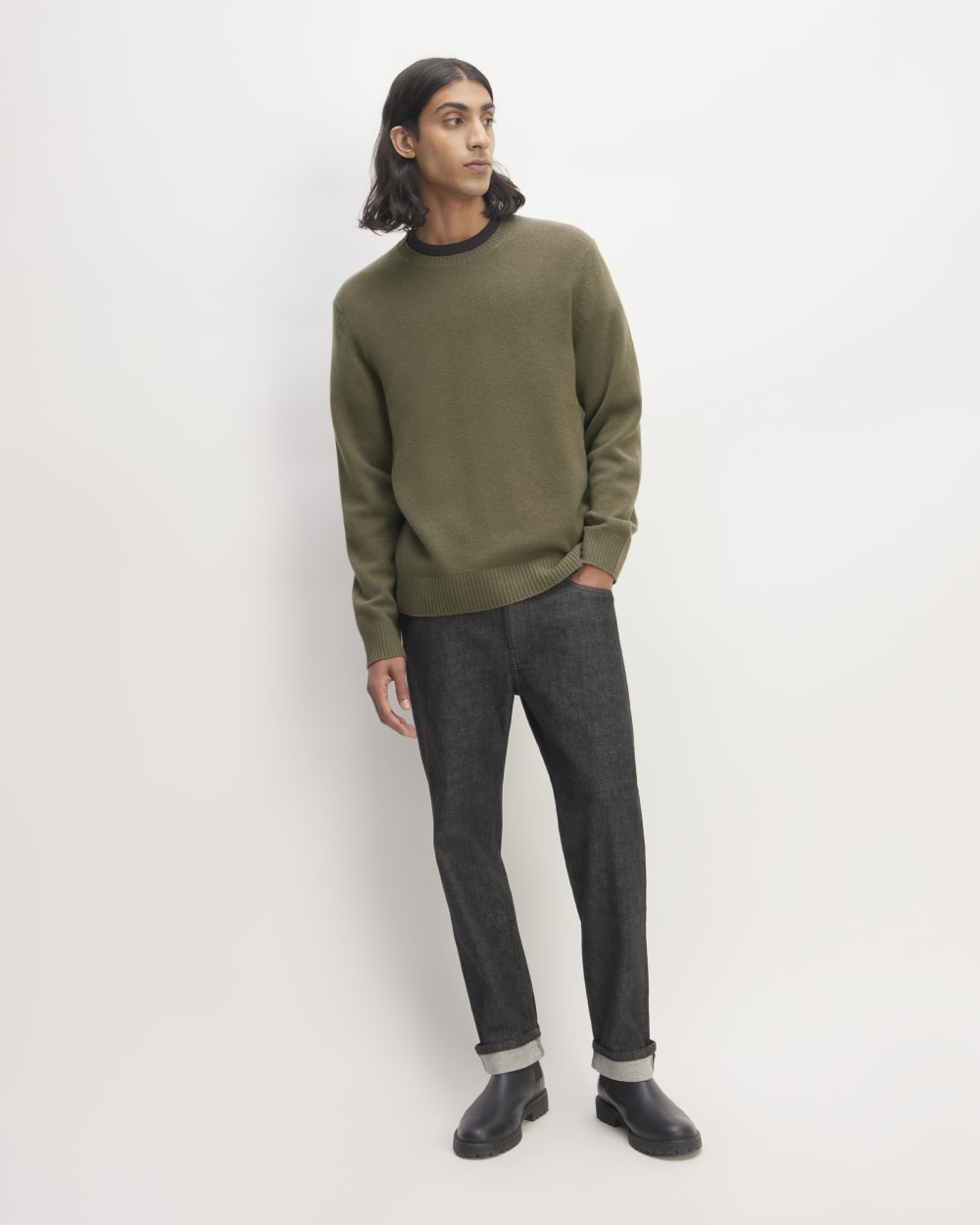 The Premium Merino Crew Neck Sweater | Kalamata – Everlane