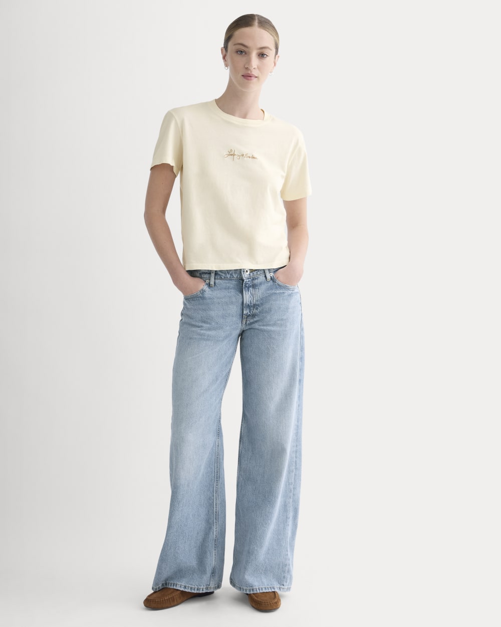 everlane-x-laufey-foundation-box-cut-tee-bone
