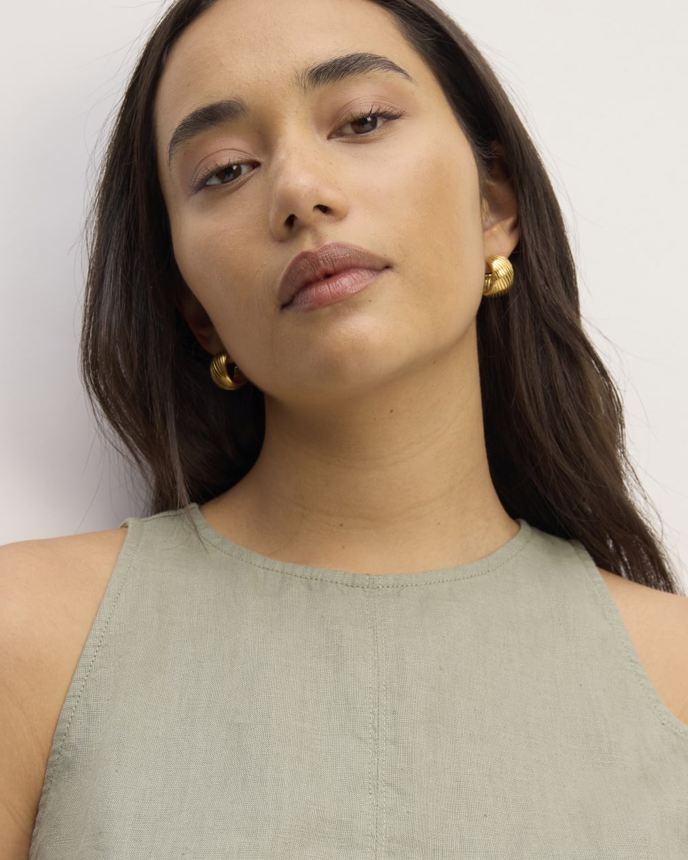 womens-linen-high-neck-tank-sage-green
