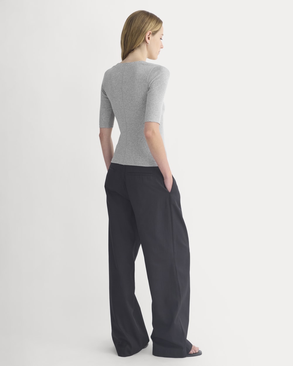 womens-luxe-rib-v-neck-henley-heathered-light-grey