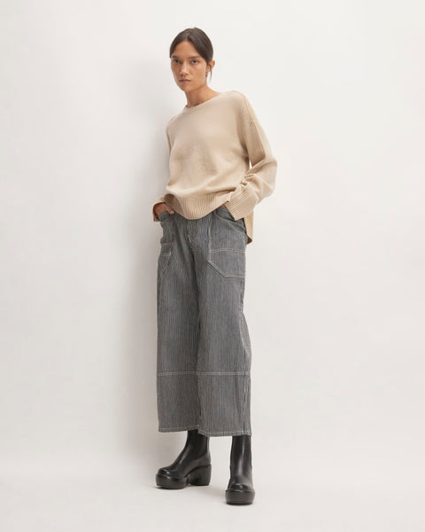 The Way-High® Gardener Cropped Jean | Hickory Stripe – Everlane
