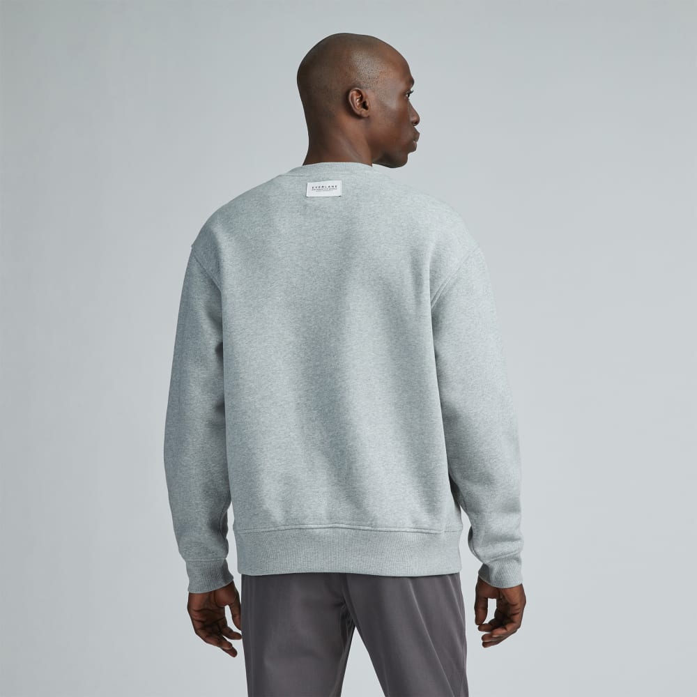 The ReTrack Crewneck Sweatshirt | Heathered Grey – Everlane