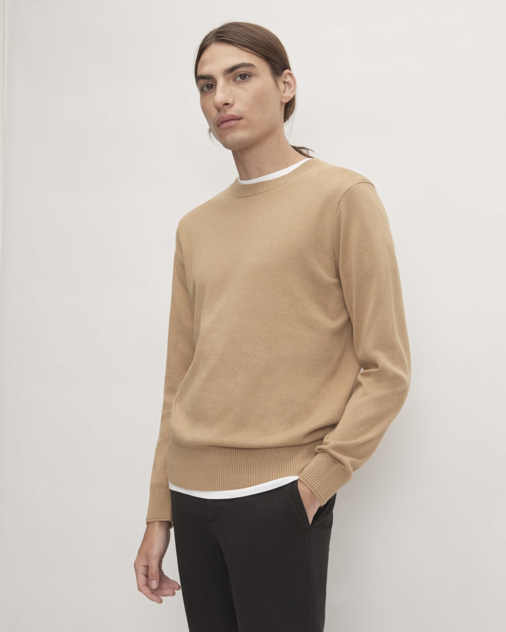 mens-no-sweat-cotton-sweater-tigers-eye | primary