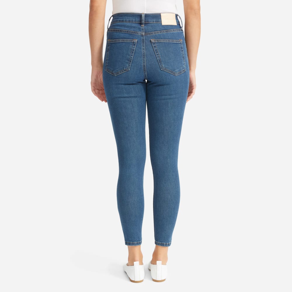 The Authentic Stretch High-Rise Skinny | Mid Blue | 26.5