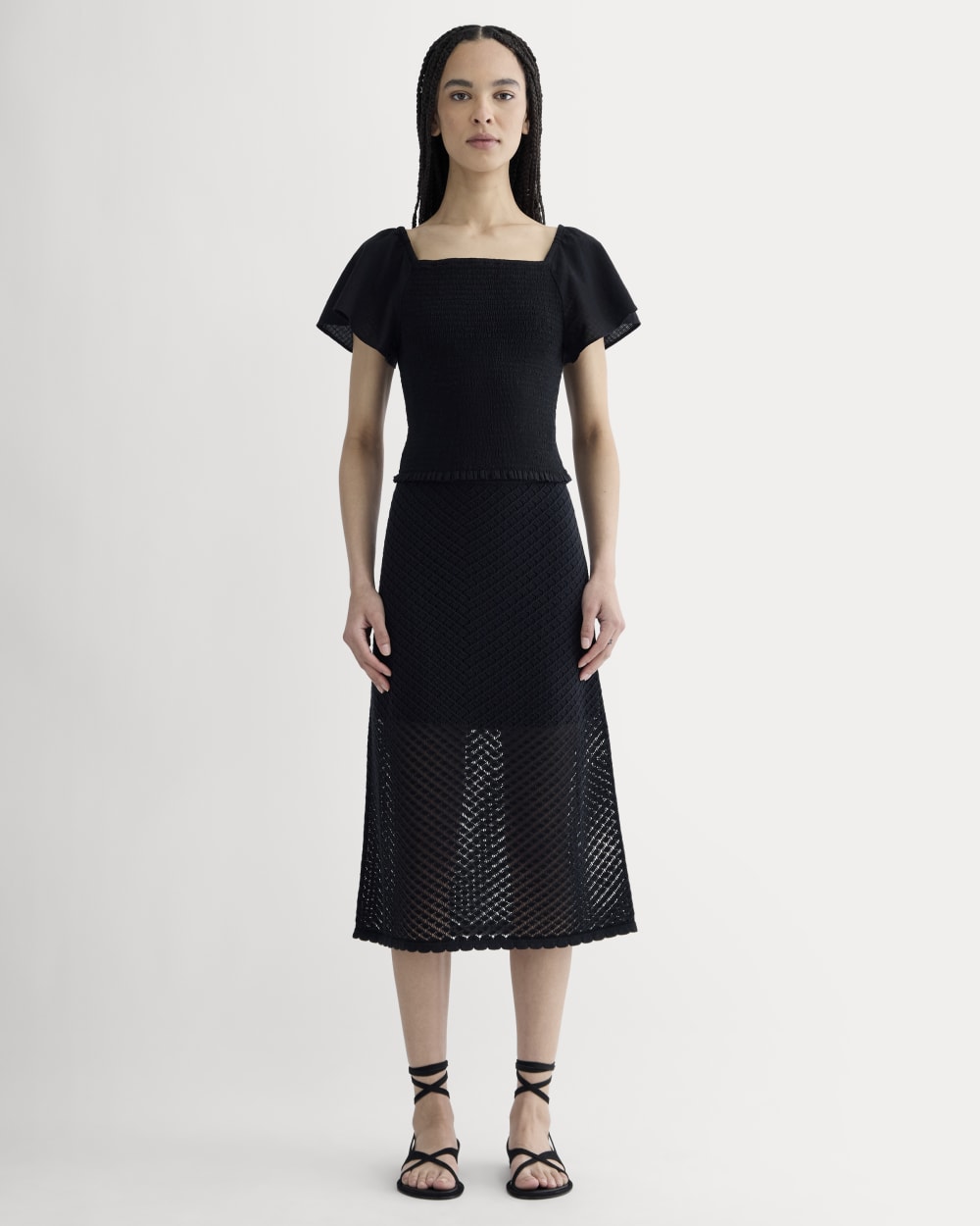 womens-gauze-smocked-top-black