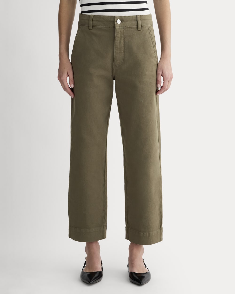 The Utility Straight-Leg Pant | Kalamata | 26.5" Inseam