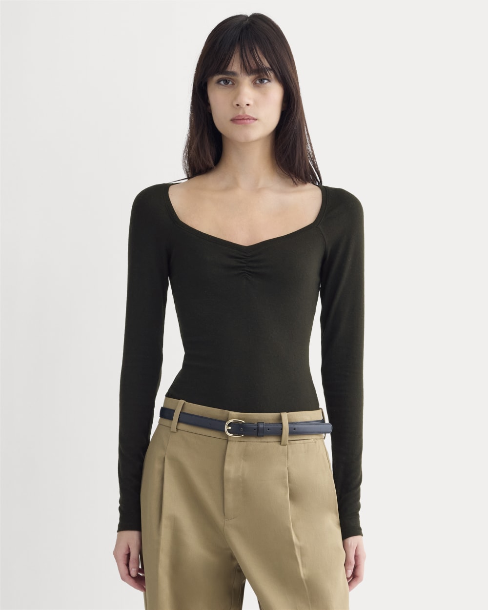 womens-sweatheart-neck-top-in-butterluxe-black | primary