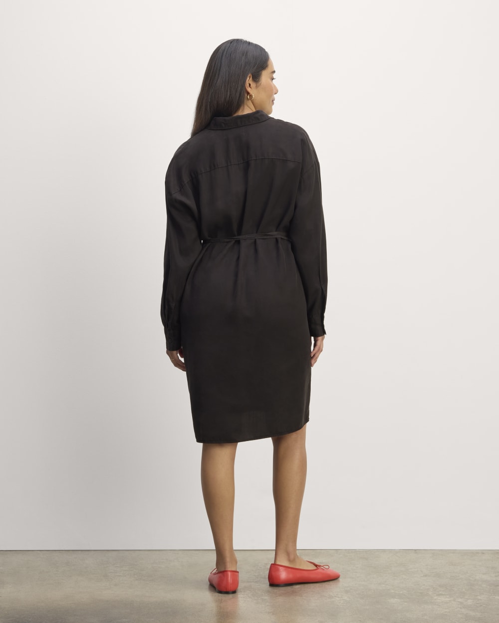 everlane shirt dress The Denim Shirtdress