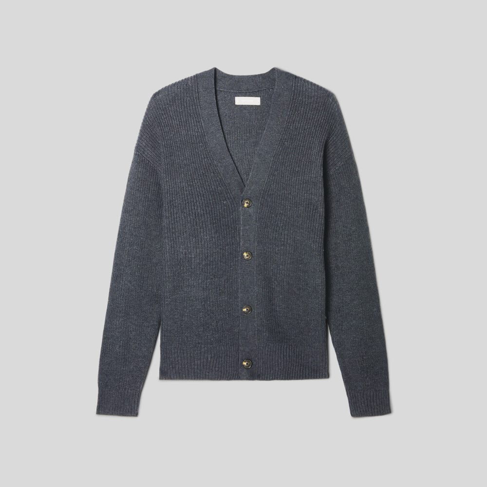 mens-no-sweat-ribbed-cardigan-heather-ash | alt