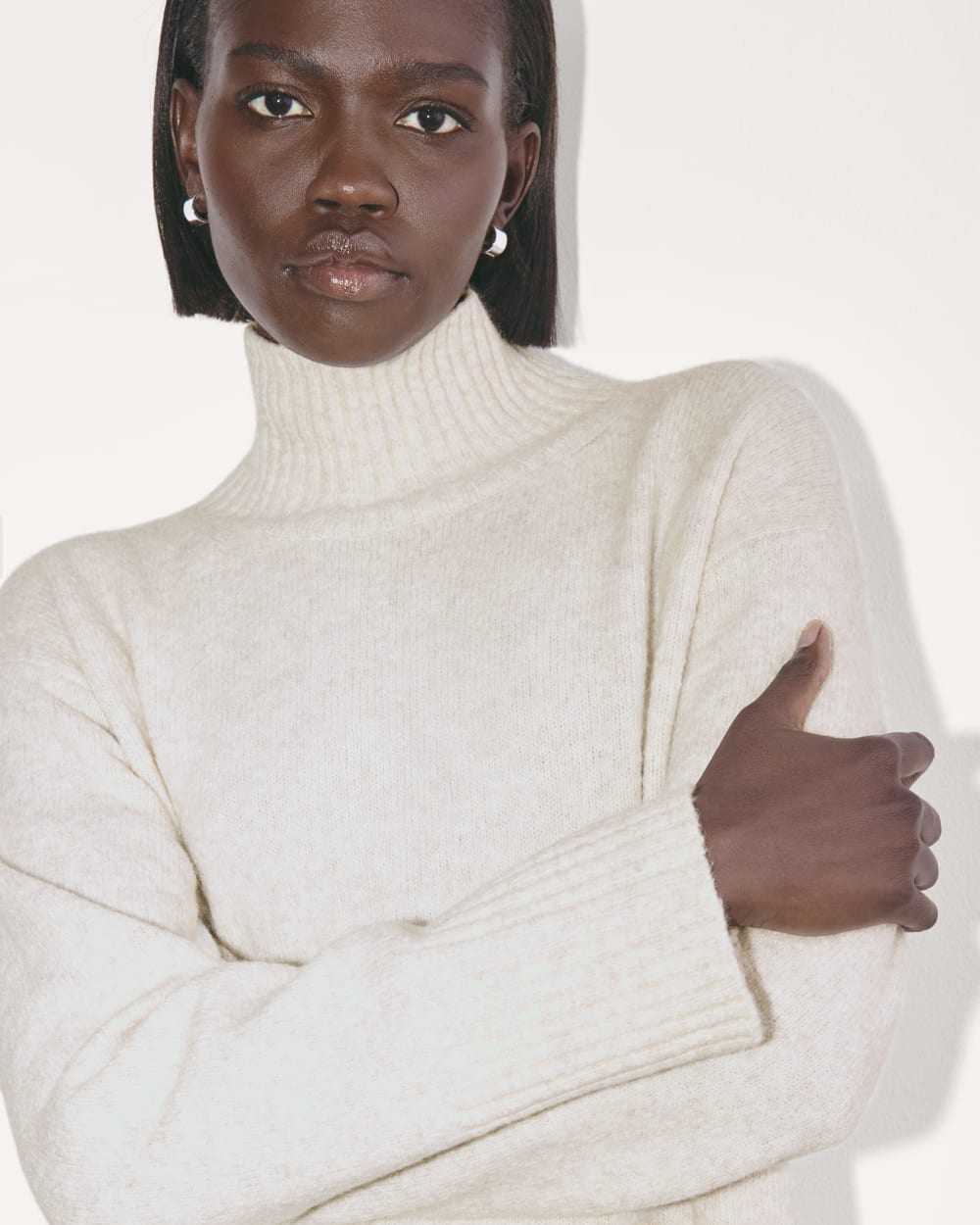 The Sweater Dress in Plush Cotton | Heathered Oat Everlane The Sweater Dress in Plush Cotton | Heathered Oat Everlane
